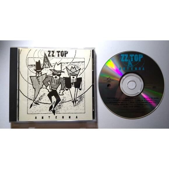 ZZ Top Antenna CD Album Blues Classic Pop Southern Rock Pincushion 1993 - Picture 1 of 3